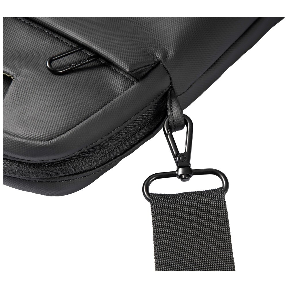 Geanta Tucano Work Out 5 compatibila cu laptop 14 inch, Curea reglabila si detasabila, Negru