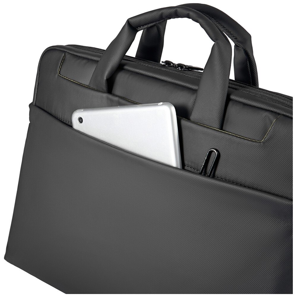 Geanta Tucano Work Out 5 compatibila cu laptop 14 inch, Curea reglabila si detasabila, Negru