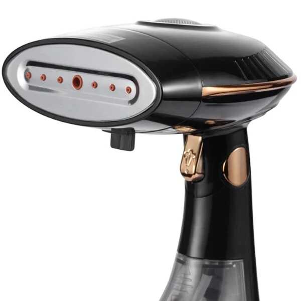 Fier de călcat cu aburi portabil și aparat de călcat vertical 2 în 1, design pliabil 1500W RAF R.1332