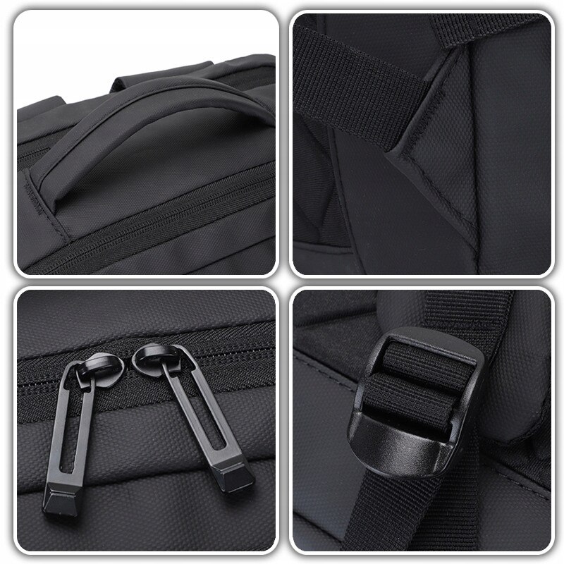 Rucsac de calatorie Sigos, business, USB, gri, 45x31x13cm