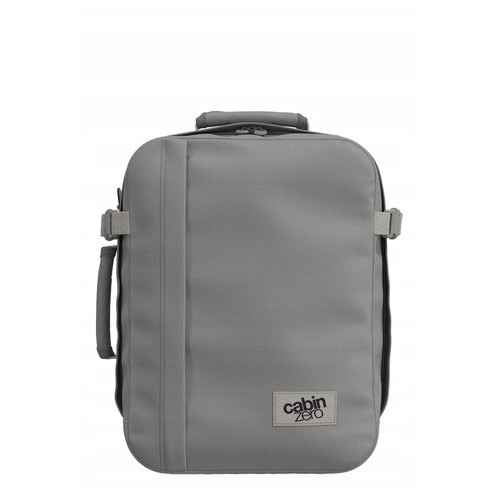 Rucsac laptop CabinZero Classic Tech 28l, 2 in 1, argintiu