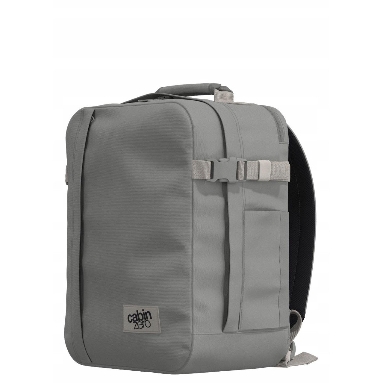 Rucsac laptop CabinZero Classic Tech 28l, 2 in 1, argintiu