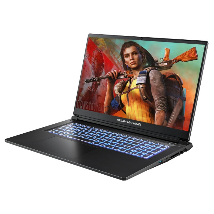 Laptop Gaming Dream Machines RT5060-17EU27, Ryzen 7 H255, 17.3" Full HD 144Hz, RTX 5060 8GB, 16GB RAM DDR5, 1TB SSD