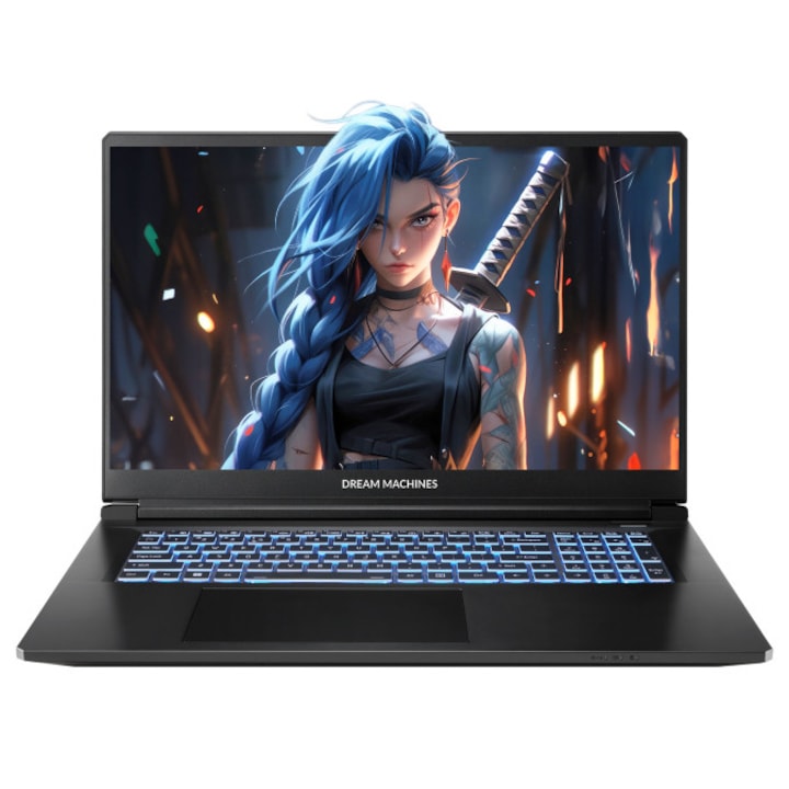 Laptop Gaming Dream Machines RG5050-17EU33, i5-13420H, 17.3" Full HD 144Hz, RTX 5050 8GB, 16GB RAM DDR5, 1TB SSD