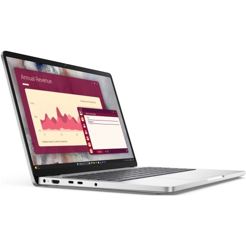 Laptop Dell Pro 14 PC14250, 14 inch 1920 x 1200, Intel 235U 12 C / 14 T, 2.0 GHz - 4.9 GHz, 12 MB cache, 15 W, 16 GB DDR5, 1 TB SSD, Intel Graphics, Windows 11 Pro