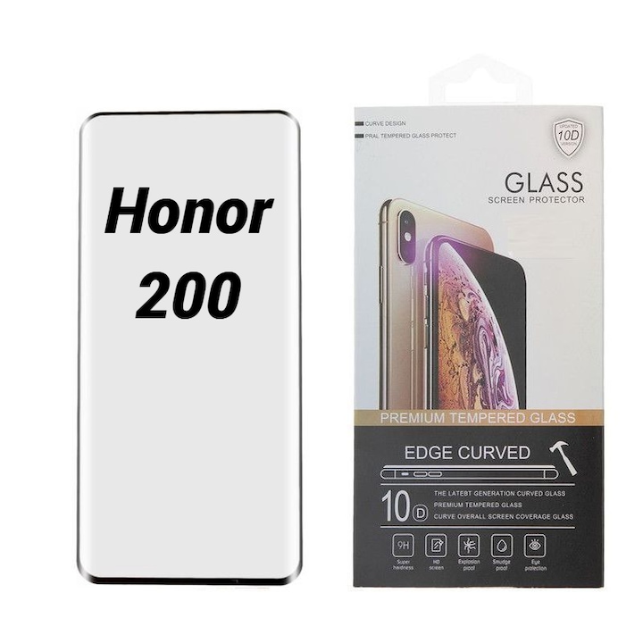 Folie Protectie Ecran 10D pentru Honor 200