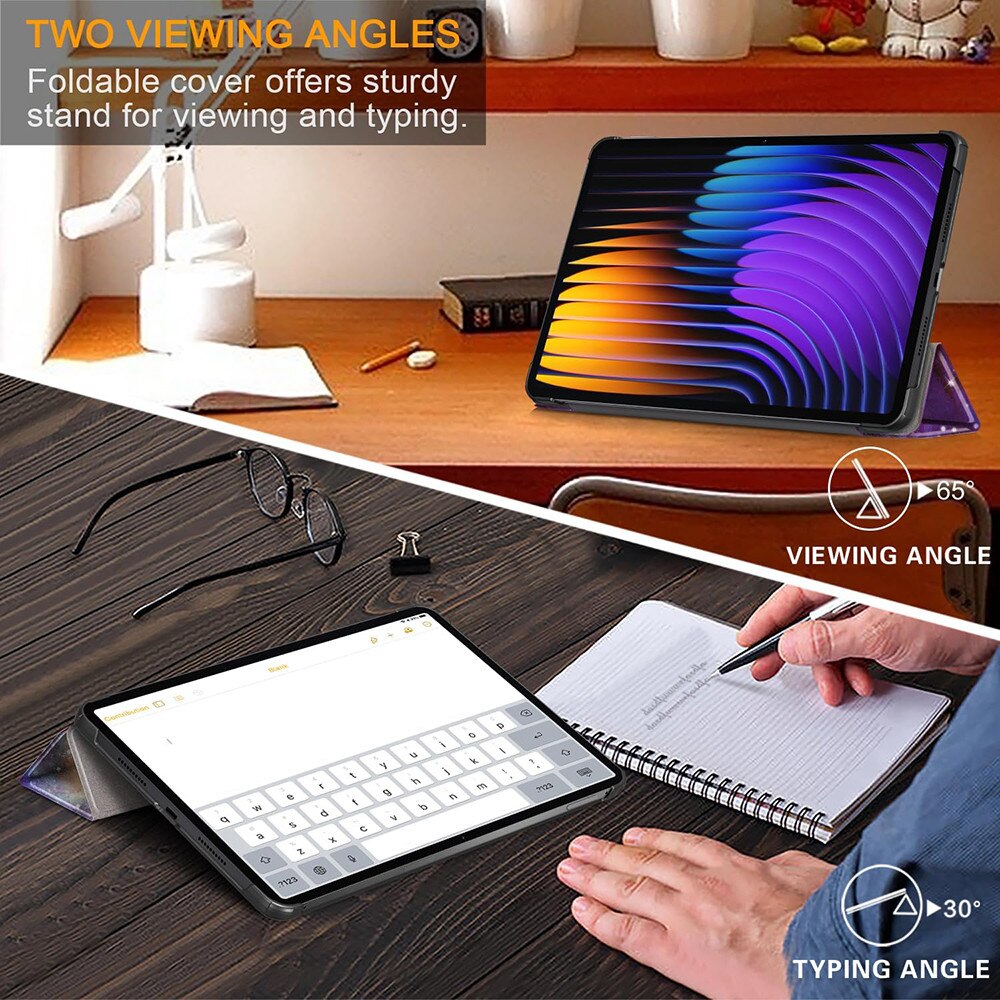 Husa Protectie Compatibila cu Xiaomi Pad 7 / 7 Pro, TIM, Blue