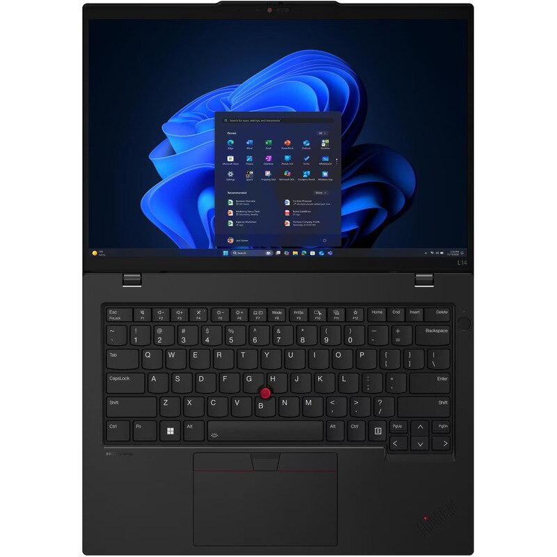 Laptop Lenovo ThinkPad L14 Gen 6 Procesor AMD Ryzen™ AI 7 PRO 350 16M Cache, up to 5.0 GHz, 14" WUXGA, 32GB DDR5, 1TB SSD, AMD Radeon 860M, Windows 11 Pro, Negru