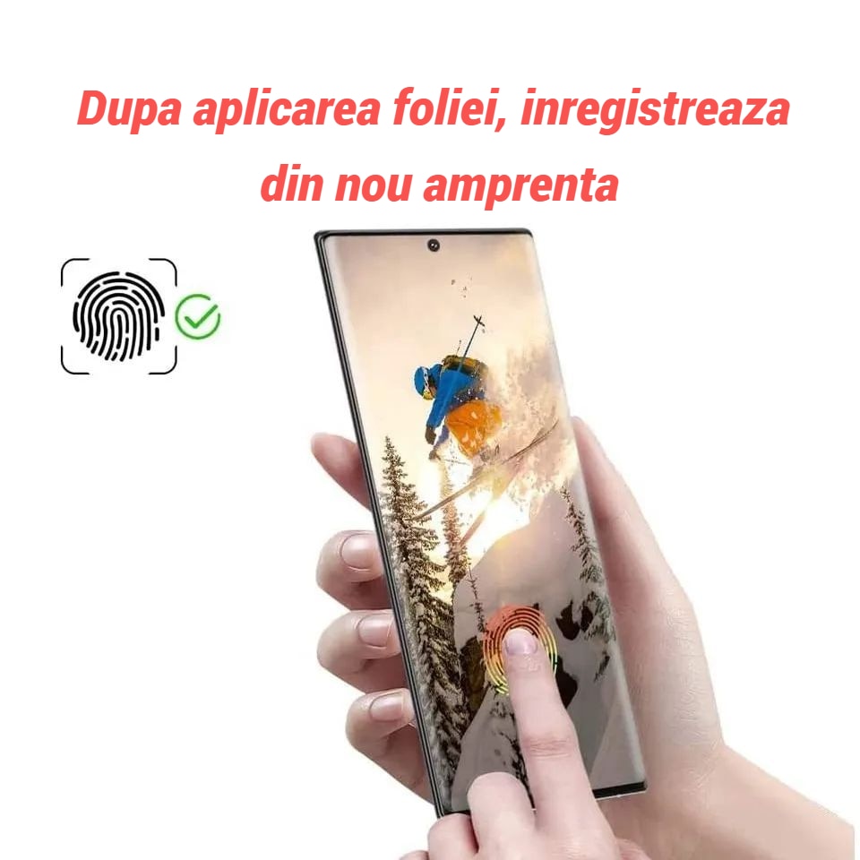 Folie Protectie 0,18 mm Fingerprint Unlock pentru Samsung S24