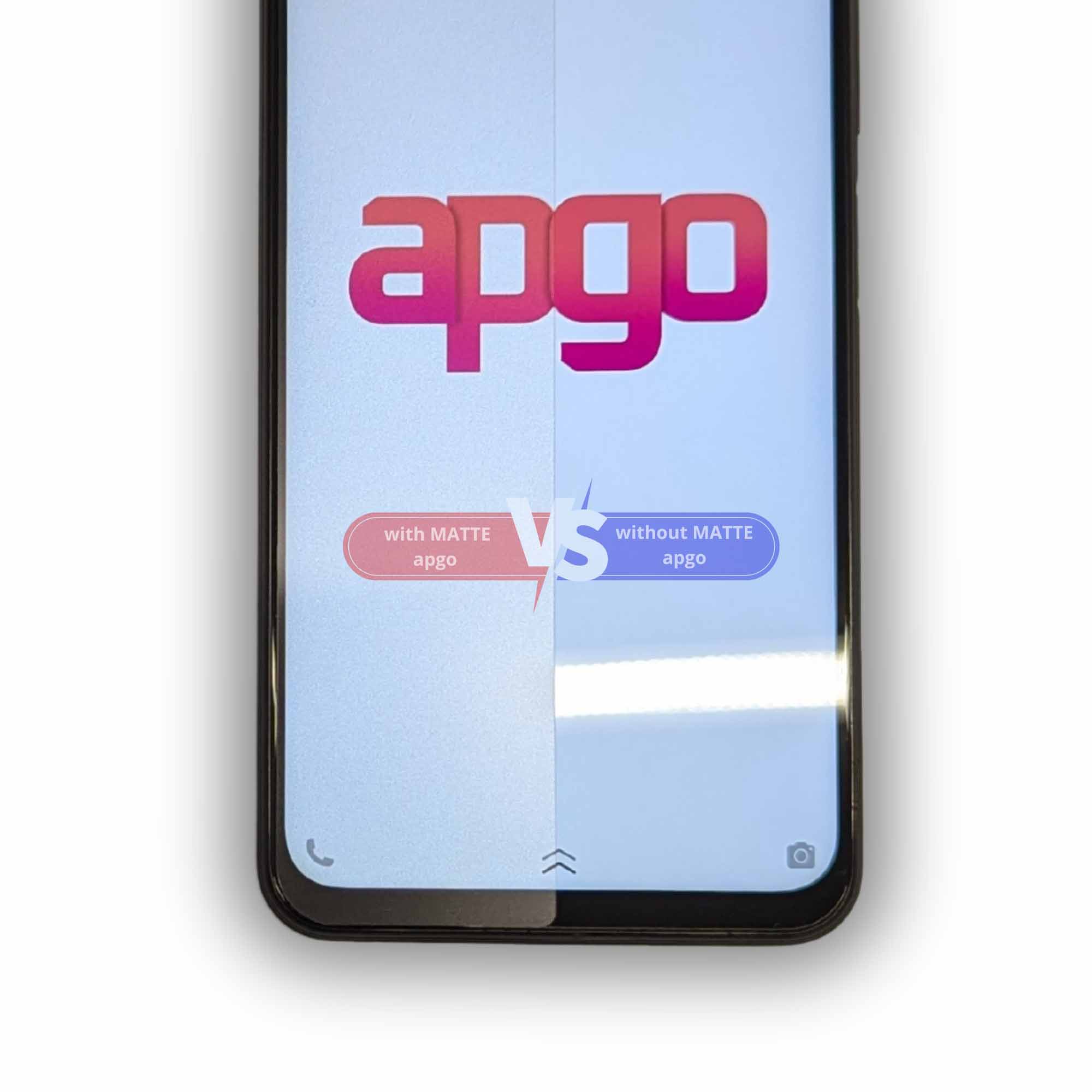 3x apgo MATTE sticla de protectie hibrida compatibila cu Realme GT8 Pro, sticla nano flexibila, inlocuire excellenta pentru sticla temperata