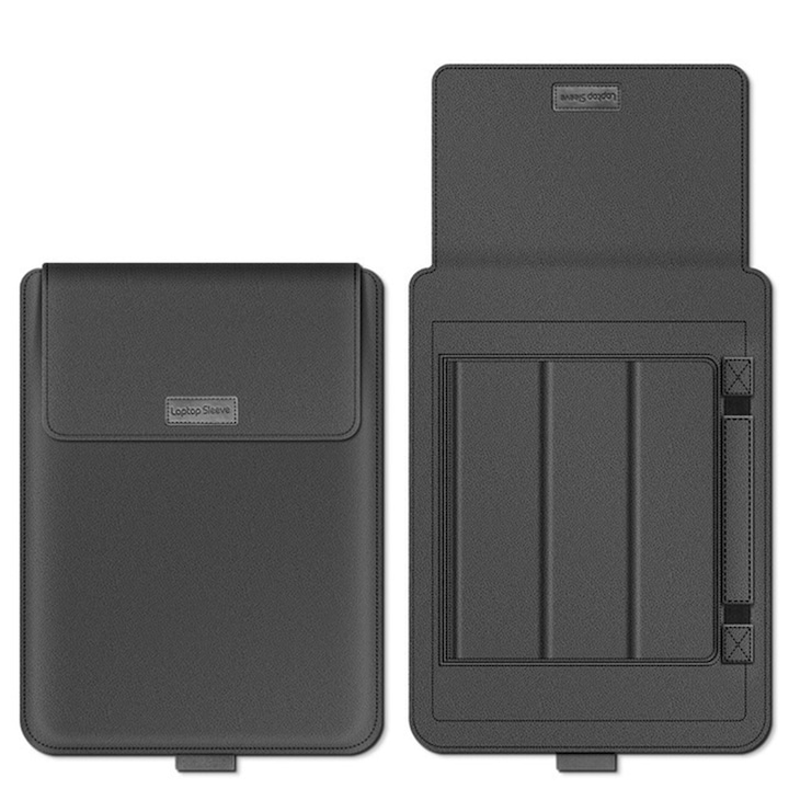 Geanta laptop Fokelyi, gri, 11/12 inch