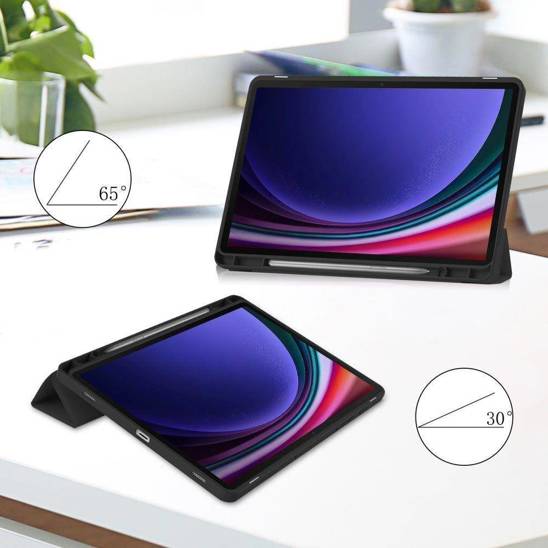 Husa pentru Samsung Galaxy Tab S9 Plus Tech-Protect SC pen black