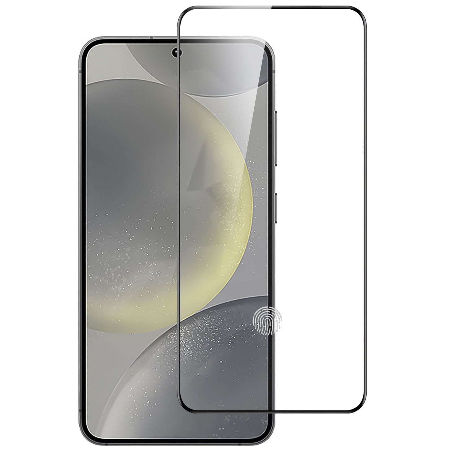 Folie protectie din sticla pentru Samsung Galaxy A57, full glue, full size, lipici pe tot ecranul, negru, PlanetPhone