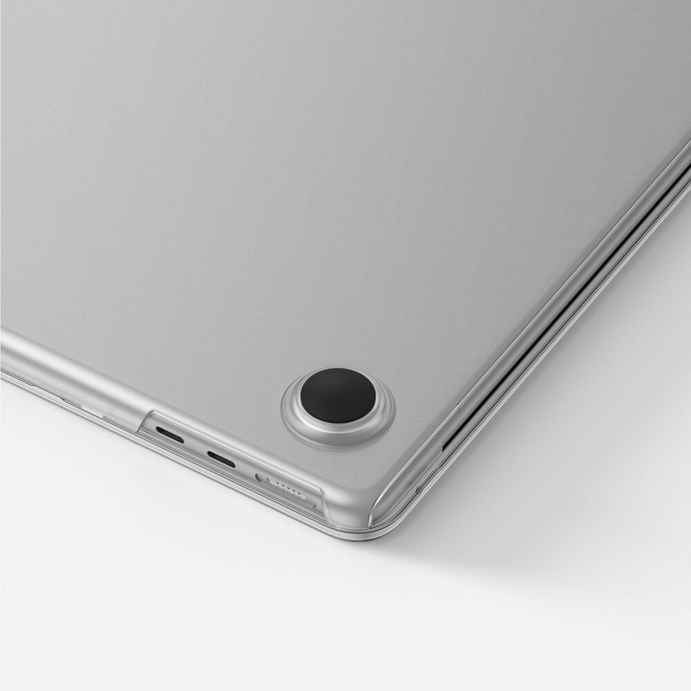 Carcasa laptop AmazingThing Titan Hardshell compatibila cu MacBook Air M5 13.6 inch, Transparent