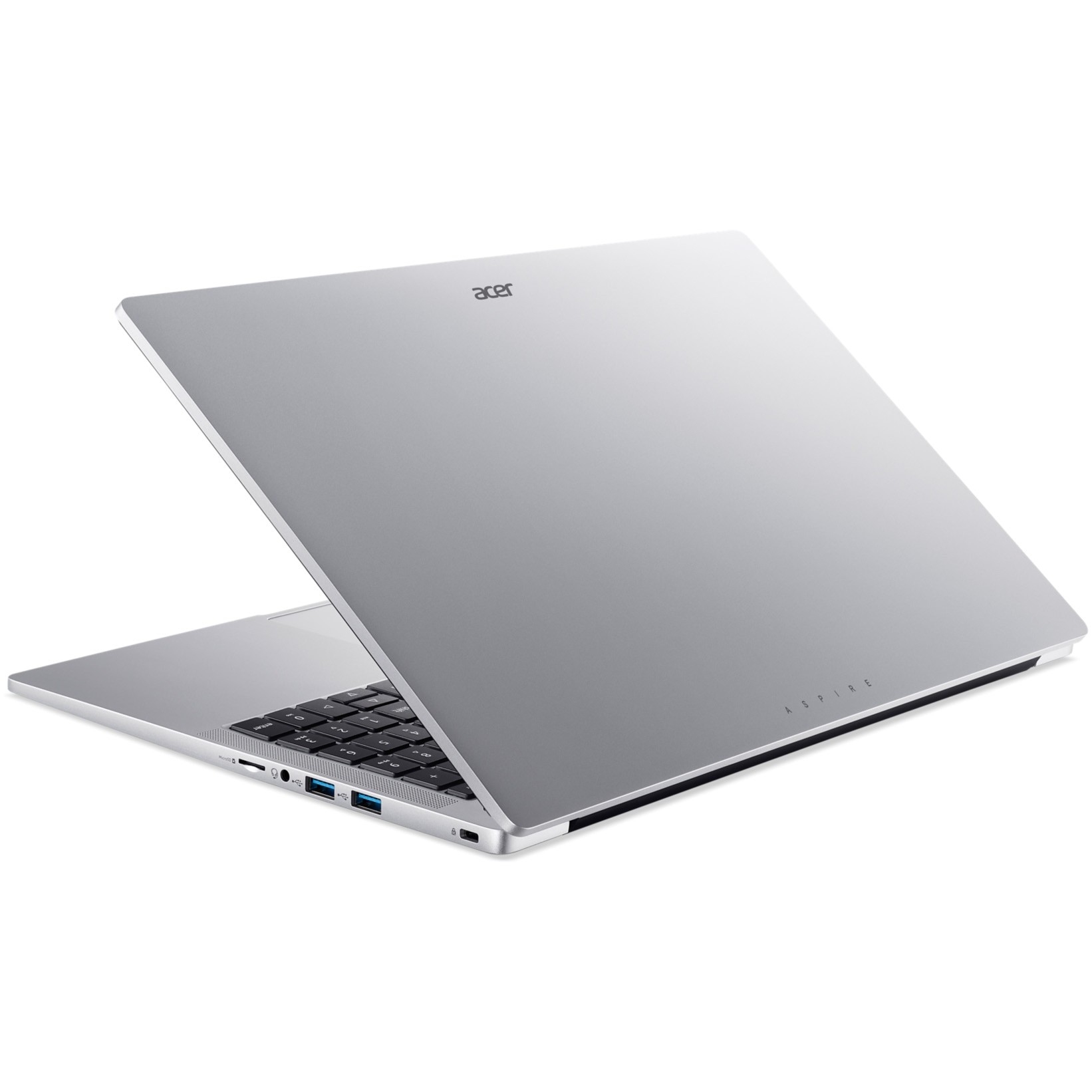 Laptop Acer Aspire Lite 15 cu procesor Intel® Celeron® N4500 pana la 2.8GHz, 15.6'', Full HD, IPS, 8GB LPDDR4X, 256GB SSD, Intel® UHD Graphic, No OS, Pure Silver