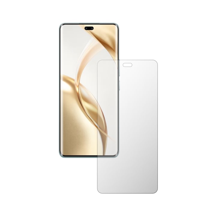 Set 2X Folie Protectie Ecran iSkinz pentru Honor 200 Pro - Full Display, Invisible Skinz HD, Siliconica Ultra-Clear cu Acoperire Totala, Adeziva si Flexibila