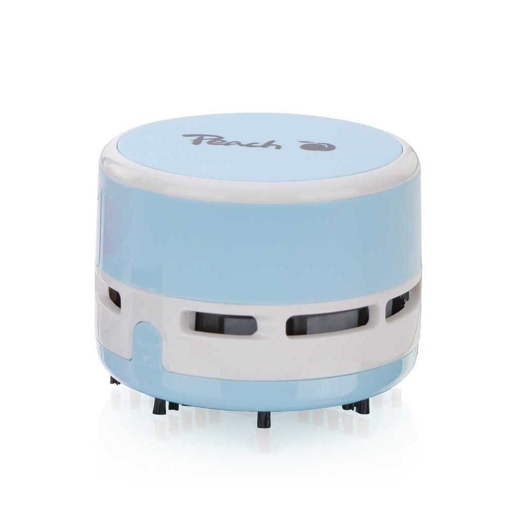 Aspirator Peach Mini, cu baterie (2X AA), putere mare de aspirare, albastru, PA105