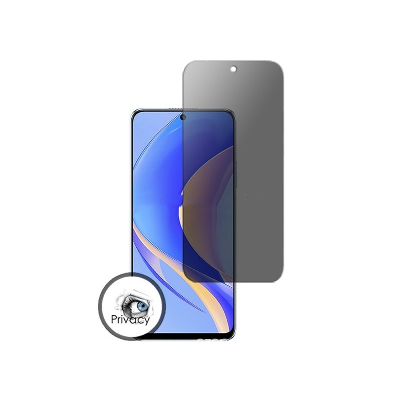 Folie Sticla Securizata Upzz Privacy Compatibila Cu Xiaomi 12 Lite 5G, Full Glue, Case Friendly, Antispy