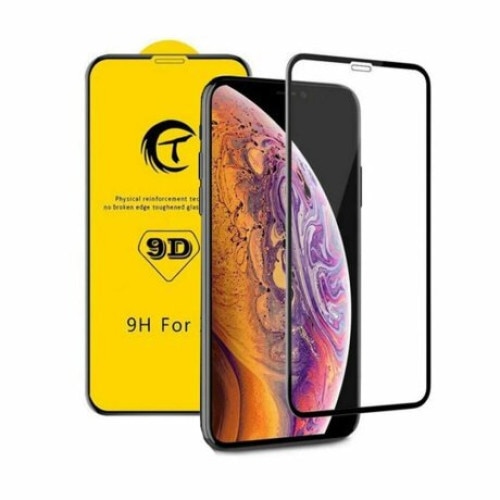 Folie Sticla Pentru iPhone 14 Pro Max, Sticla Securizata, Protectie Ecran, Full Glue, BzStore