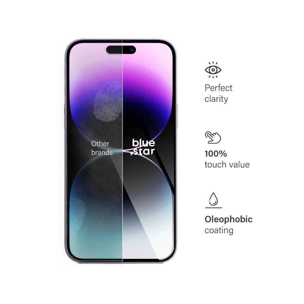 Folie Sticla Pentru iPhone 14 Pro Max, Sticla Securizata, Protectie Ecran, Full Glue, BzStore