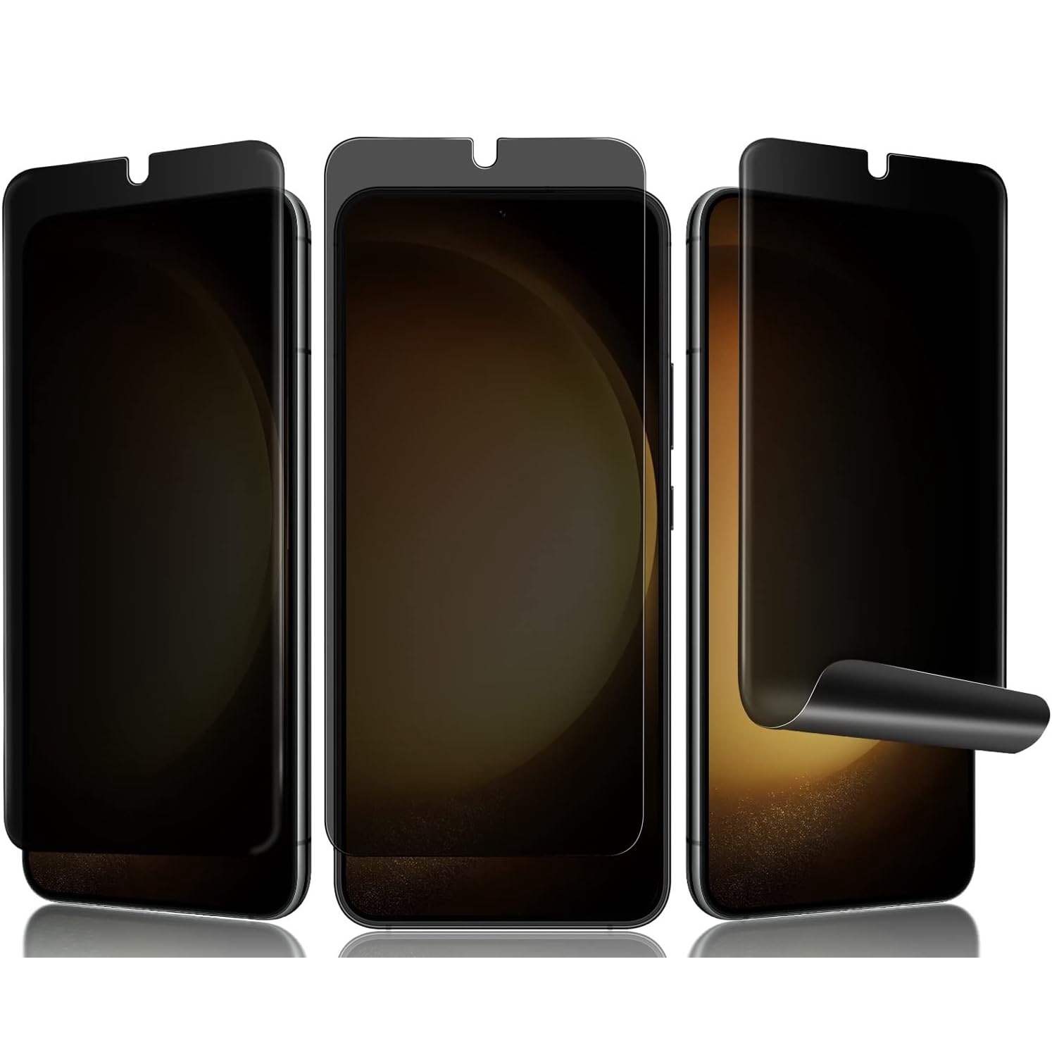 Folie de protectie ecran pentru Samsung Galaxy S26 Plus, Privacy Hydrogel din silicon, TPU, Perfect fit, acopera tot ecranul, ISAG