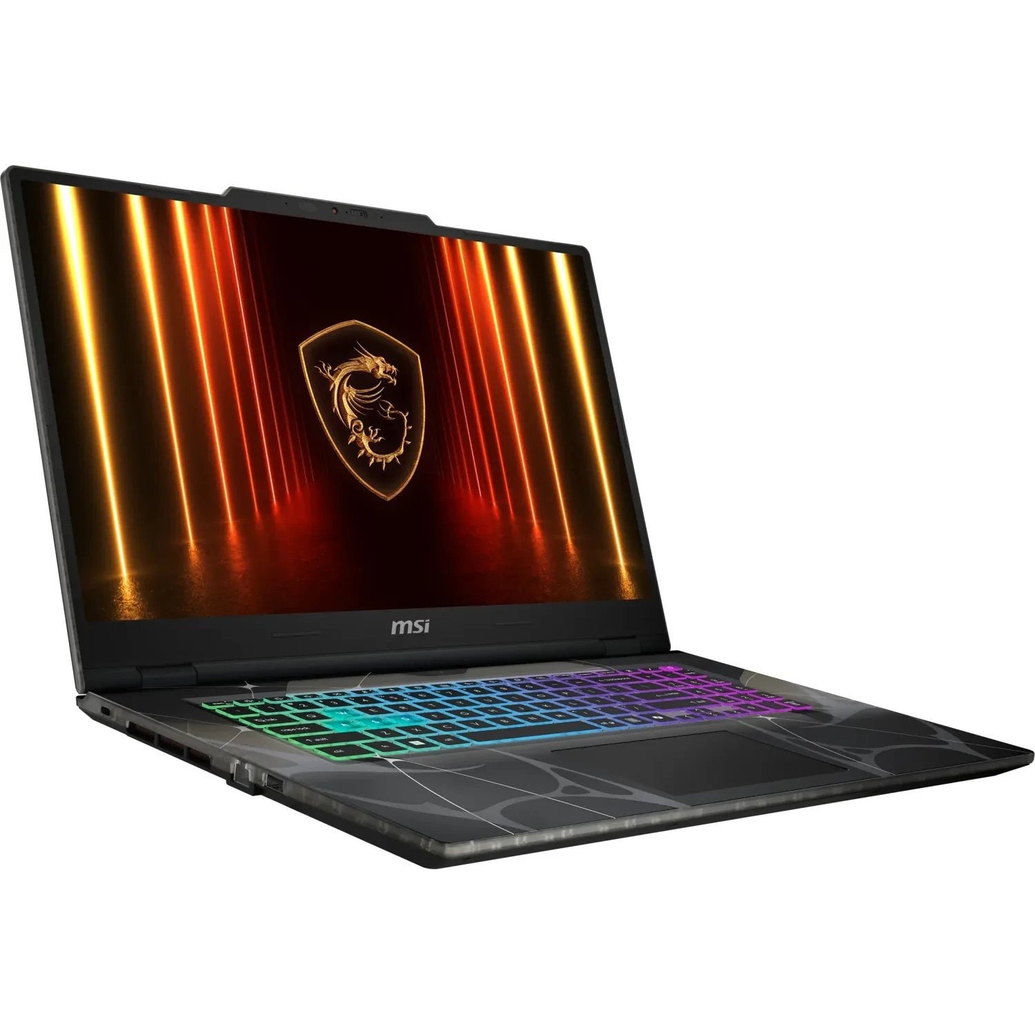 Laptop MSI Cyborg 17, 17.3" Full HD, Intel® Core™ 7 240H pana la 5.2 GHz, 16 GB RAM DDR5 5600, 512 GB SSD, NVIDIA® GeForce® RTX 5060 8 GB, Free Dos, Translucent Black 512 GB
