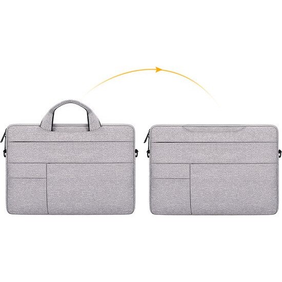 Geanta laptop 15.4 inch, rezistenta la apa, protectie socuri, negru, 38x28x10cm