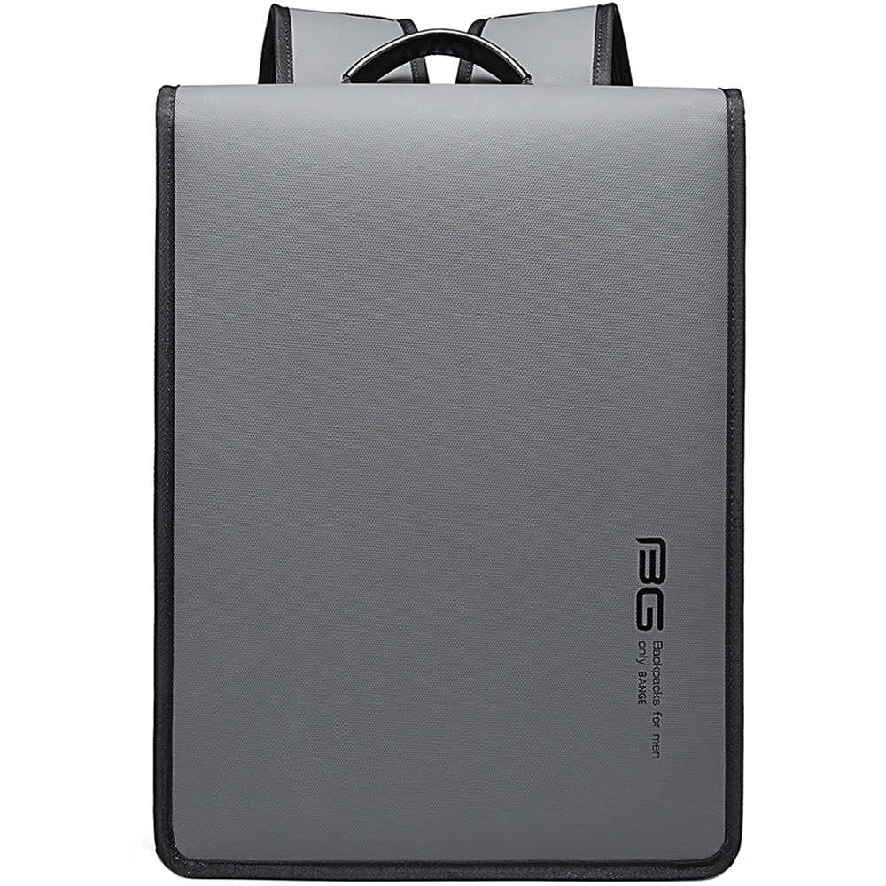 Rucsac laptop 14 inch, rezistent la apa, model minimalist, BANGE, BG7252GY, Gri