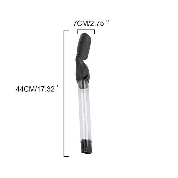 Aspirator insecte portabil, 43.4x8.6x4.6cm, negru