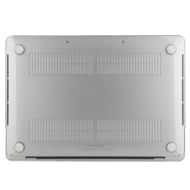 Carcasa laptop, transparentă, 15 inch, 2 piese, acces la porturi, pentru MacBook Pro Retina