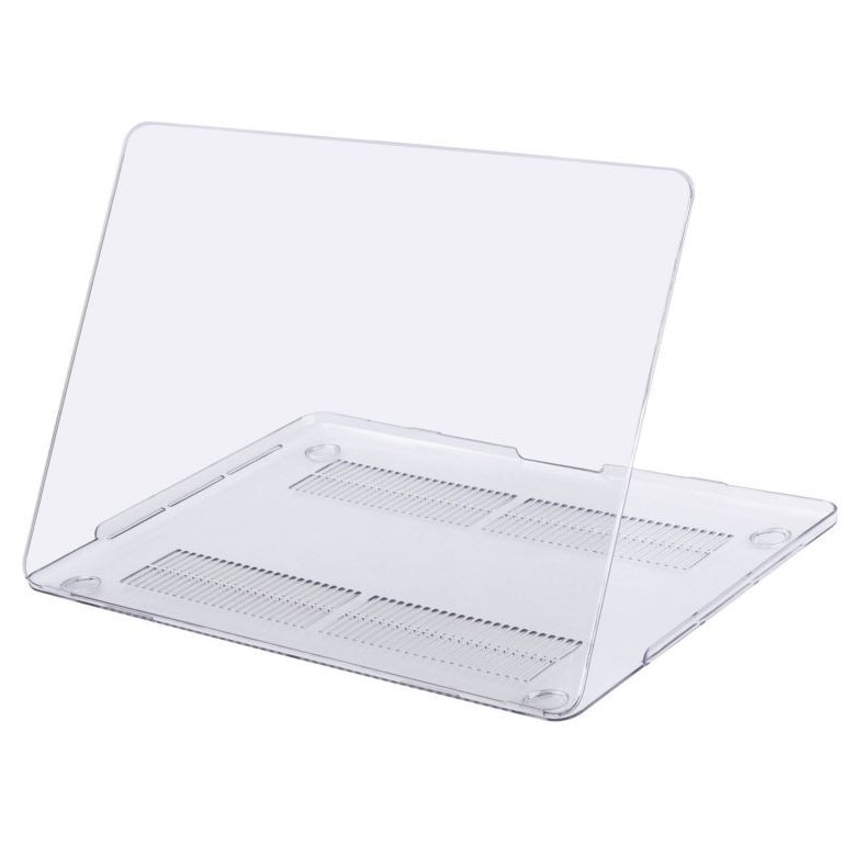 Carcasa laptop, transparentă, 15 inch, 2 piese, acces la porturi, pentru MacBook Pro Retina