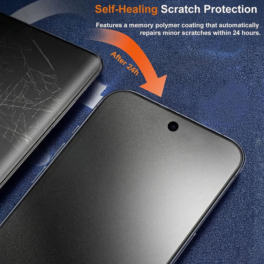 Folie PRIVACY pentru Huawei Pura 70 Ultra, Intimitate maxima, Securitate date, Instalare acasa, Silicon Matte Regenerabil, Anti-Spy Hydrogel
