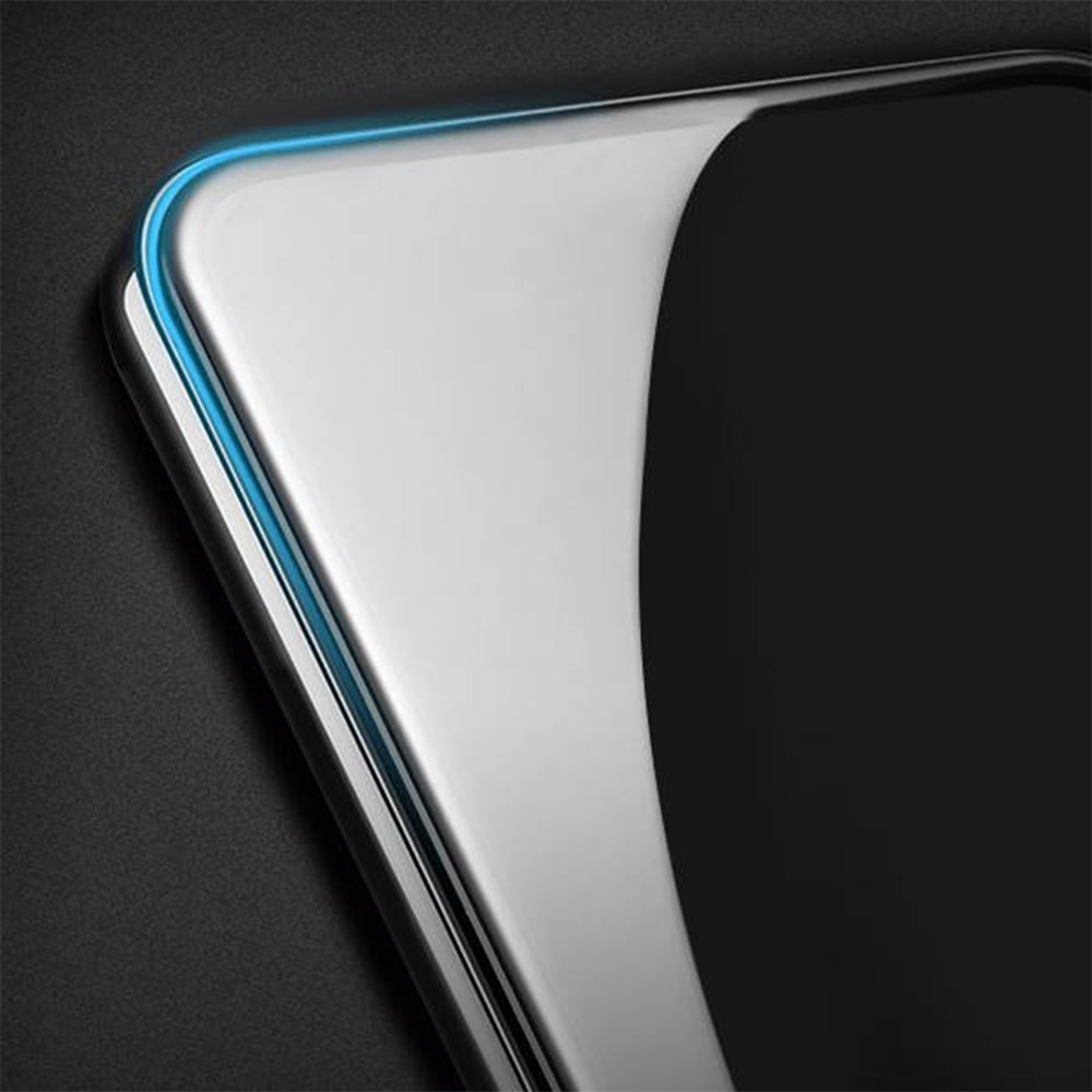 Folie G-Tech compatibila cu Samsung Galaxy F62, Full Glue, Full Cover, HD Clarity, 6X Stronger Premium Glass, Black