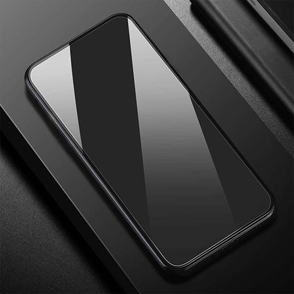 Folie G-Tech compatibila cu Samsung Galaxy F62, Full Glue, Full Cover, HD Clarity, 6X Stronger Premium Glass, Black