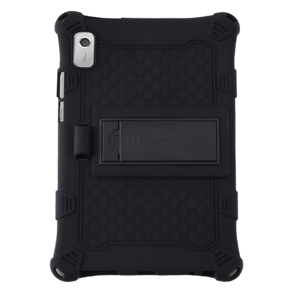 Husa cu suport si curea pentru Lenovo Tab M9, XGSM, Negru