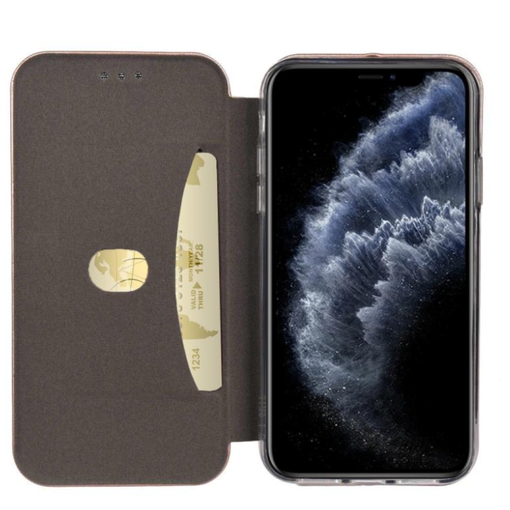 Husa Flip cover magnetic compatibila cu Honor 400 Lite, Negru