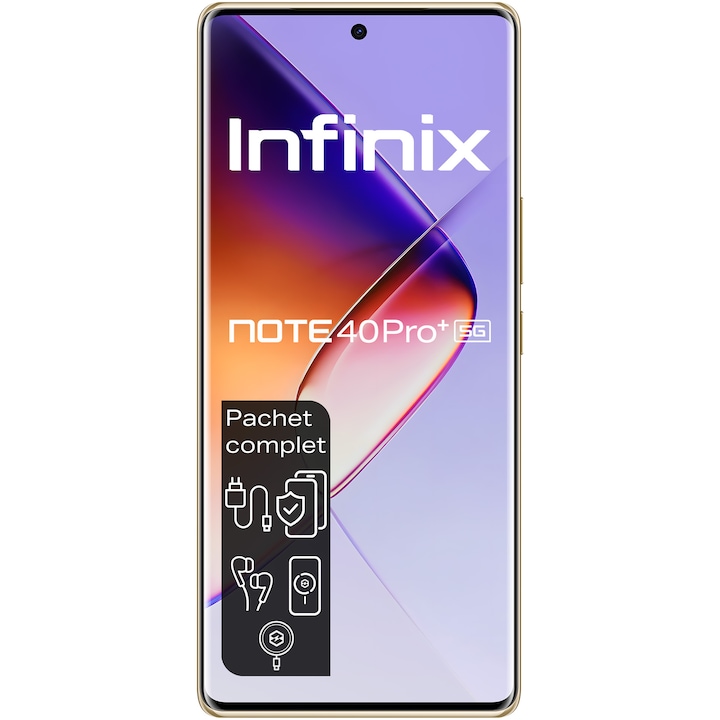 RESIGILAT: Telefon mobil INFINIX NOTE 40 PRO+, 12GB, 256GB, 5G, Green