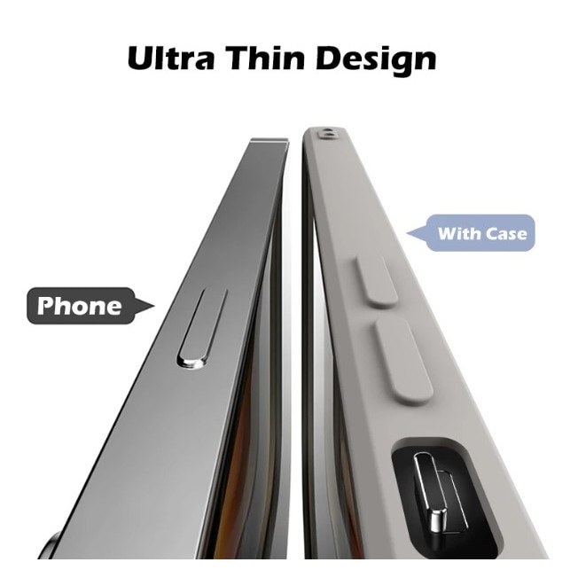 Husa compatibila cu Iphone 15 PRO, MagSafe, cu protectie de camera, Negru