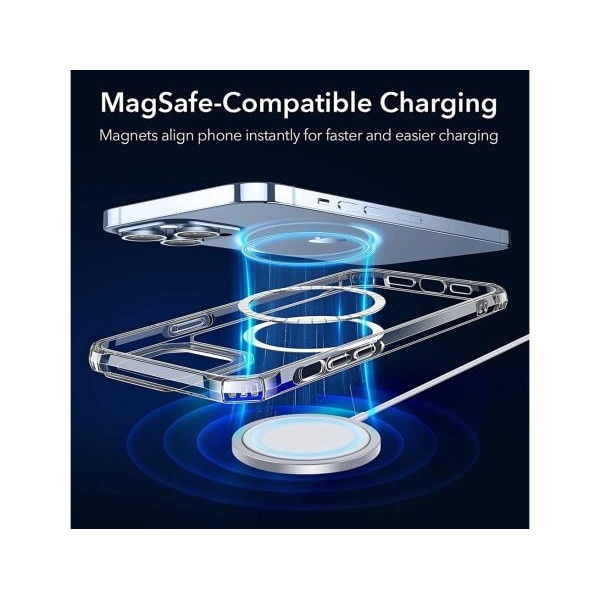 Husa compatibila cu Iphone 15 PRO, MagSafe, cu protectie de camera, Negru