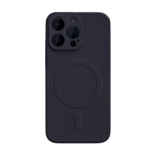 Husa compatibila cu Iphone 15 PRO, MagSafe, cu protectie de camera, Negru