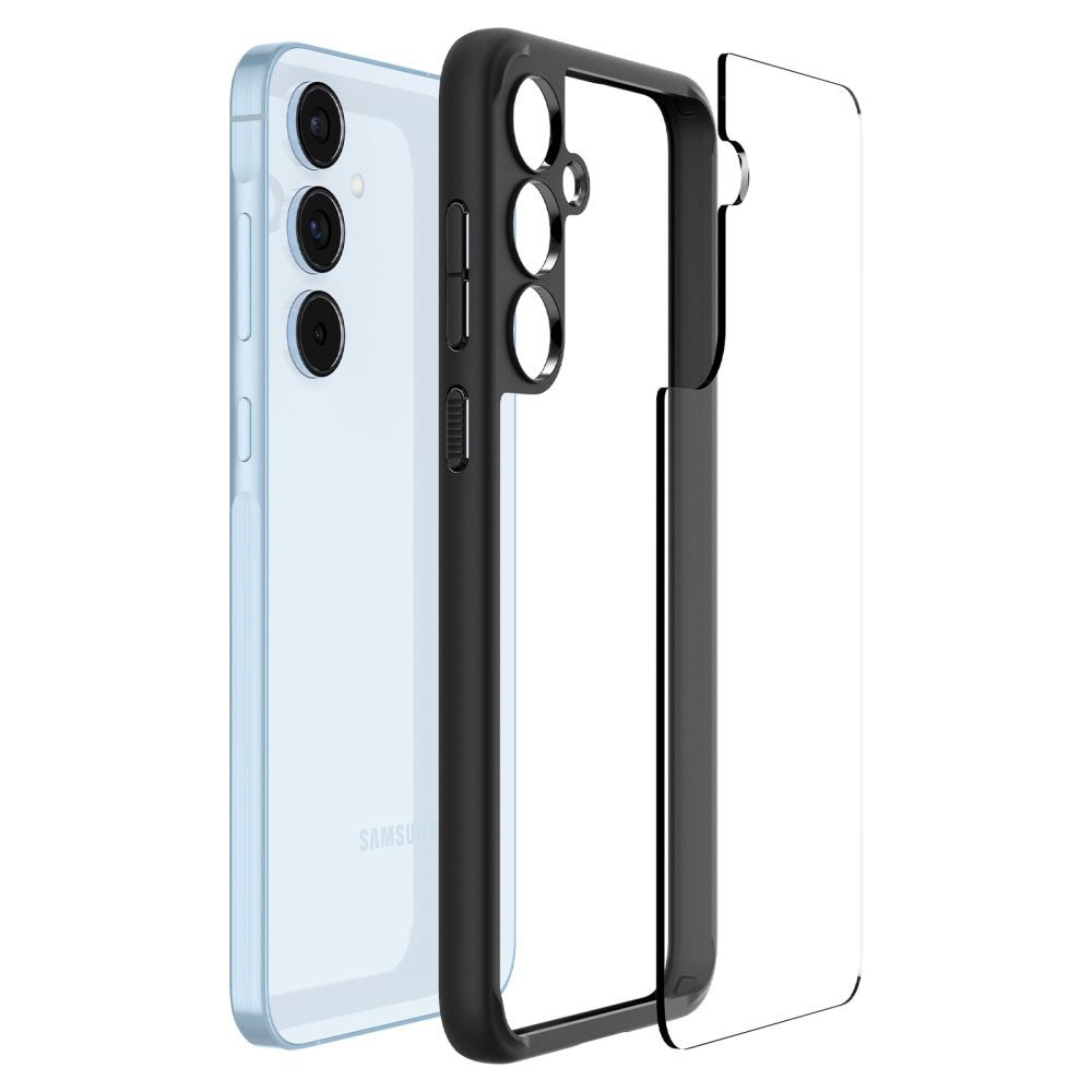 Husa Spigen pentru Samsung Galaxy A55, Ultra Hybrid, Neagra
