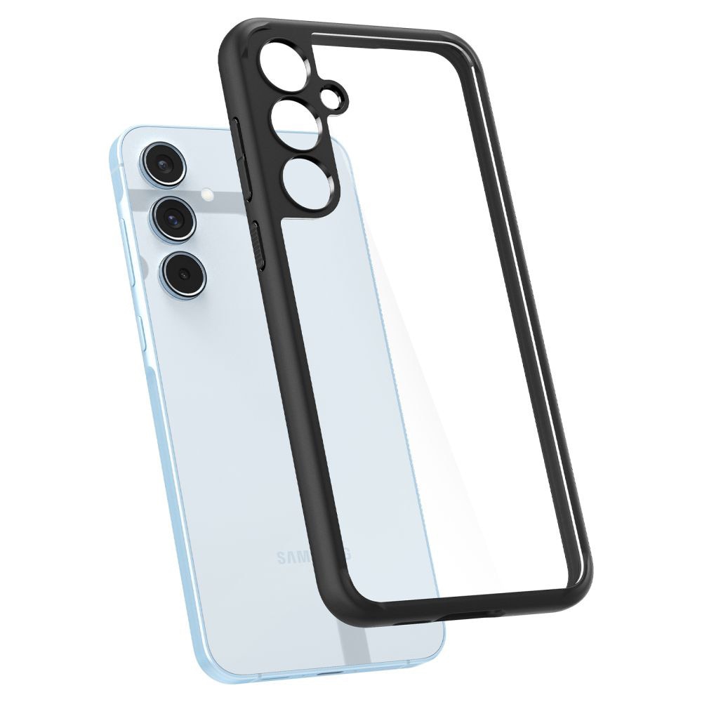 Husa Spigen pentru Samsung Galaxy A55, Ultra Hybrid, Neagra