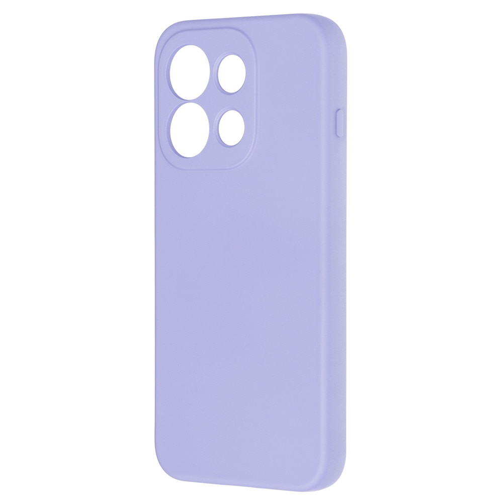 Husa pentru Oppo Reno 16 Pro 5G Liquid Silicone, subtire, captusita cu microfibra, anti amprenta, protectie camera foto, violet