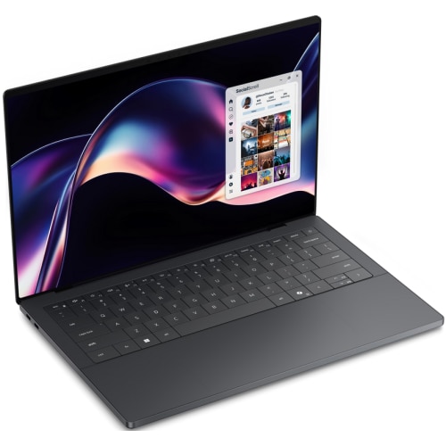 Laptop ultraportabil DELL XPS 14, cu procesor Intel Core Ultra X7 358H, 14'' OLED Touch 2.8K 20-120Hz, 32GB LPDDR5x, 1TB M.2 PCIe NVMe SSD, Intel Arc Graphics, 3 ani Garantie
