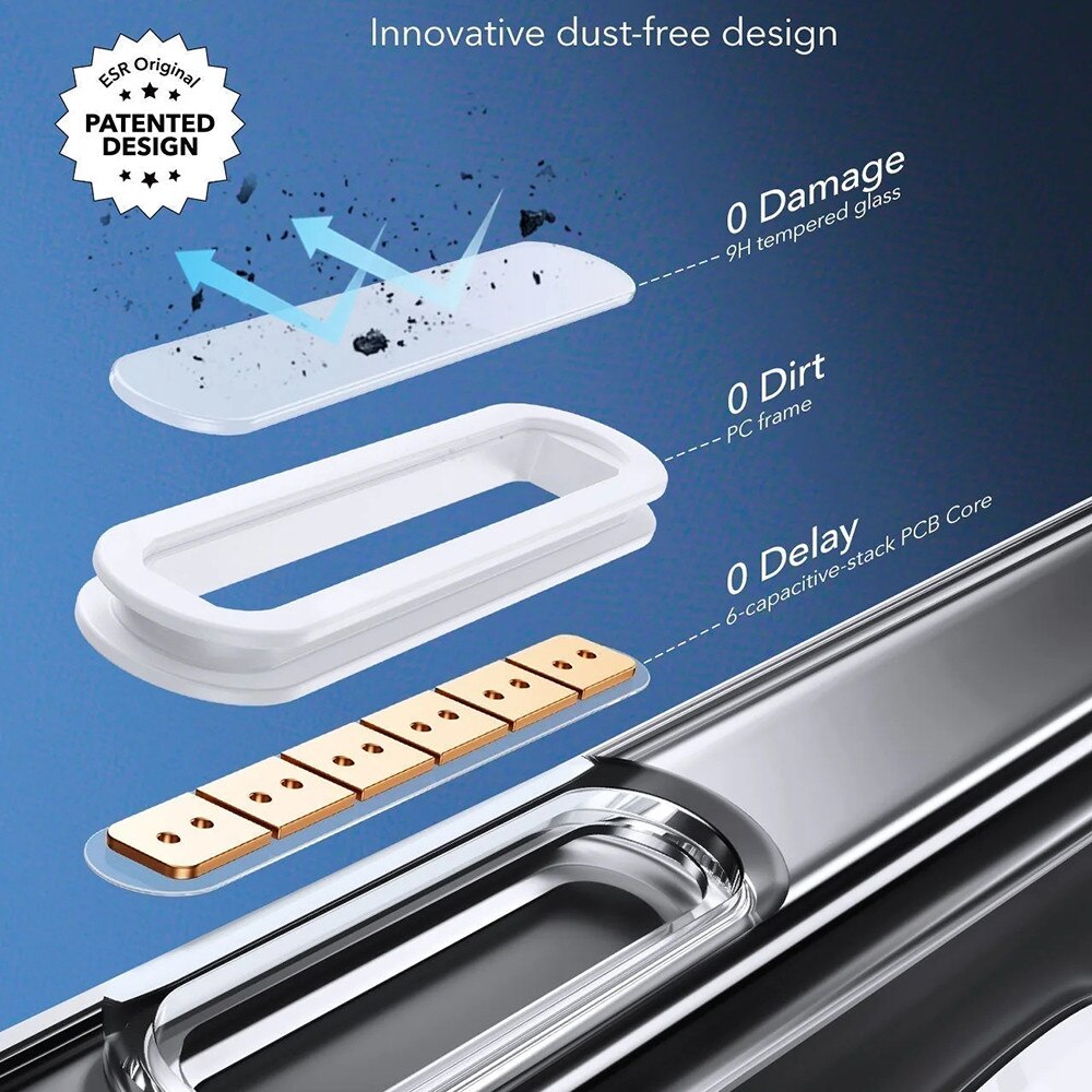 Husa premium pentru iPhone 16 Pro Max compatibila MagSafe ESR - Classic Hybrid HaloLock - Negru mat