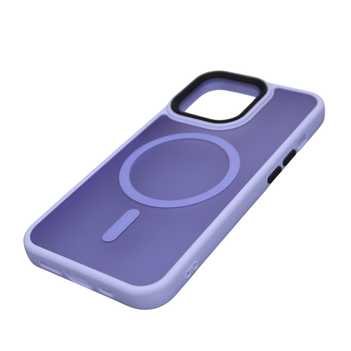 Husa pentru iPhone 16 PRO, Mov Deschis, HEYBINGO®, design slim, cu Incarcare MagSafe, Anti-Soc, Anti Zgarieturi