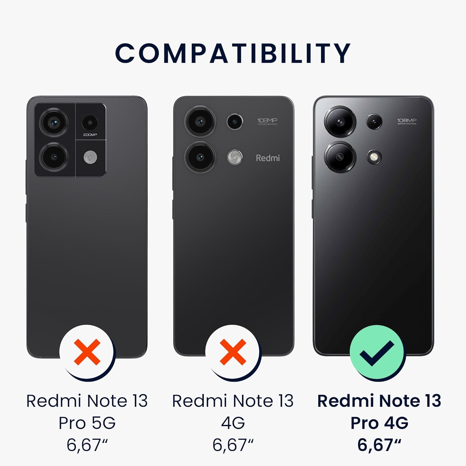 Husa protectie Mat-Tech compatibila cu Xiaomi Redmi Note 13 Pro 4G, Anti-soc, 2MM, Protectie Camera, Decupaje Precise, Rezistenta la impact, Margini ridicate pentru protectia ecranului, Transparenta