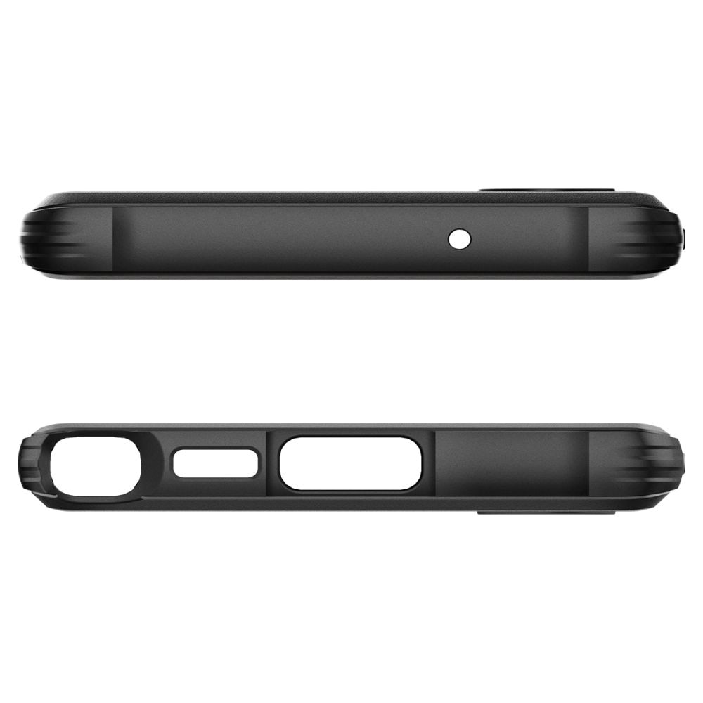 Husa Spigen Rugged Armor pentru Samsung Galaxy S23 Ultra Negru Mat