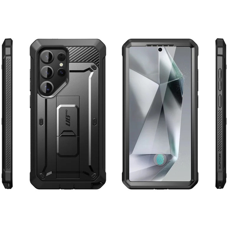 Husa de protectie Supcase Unicorn Beetle Pro 2-Set pentru Galaxy S25 Ultra Negru