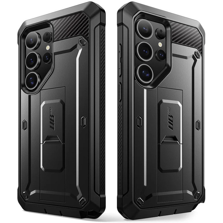 Husa de protectie Supcase Unicorn Beetle Pro 2-Set pentru Galaxy S25 Ultra Negru